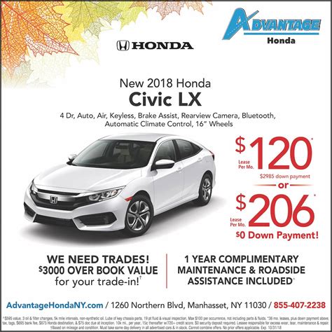 honda lease deals sacramento